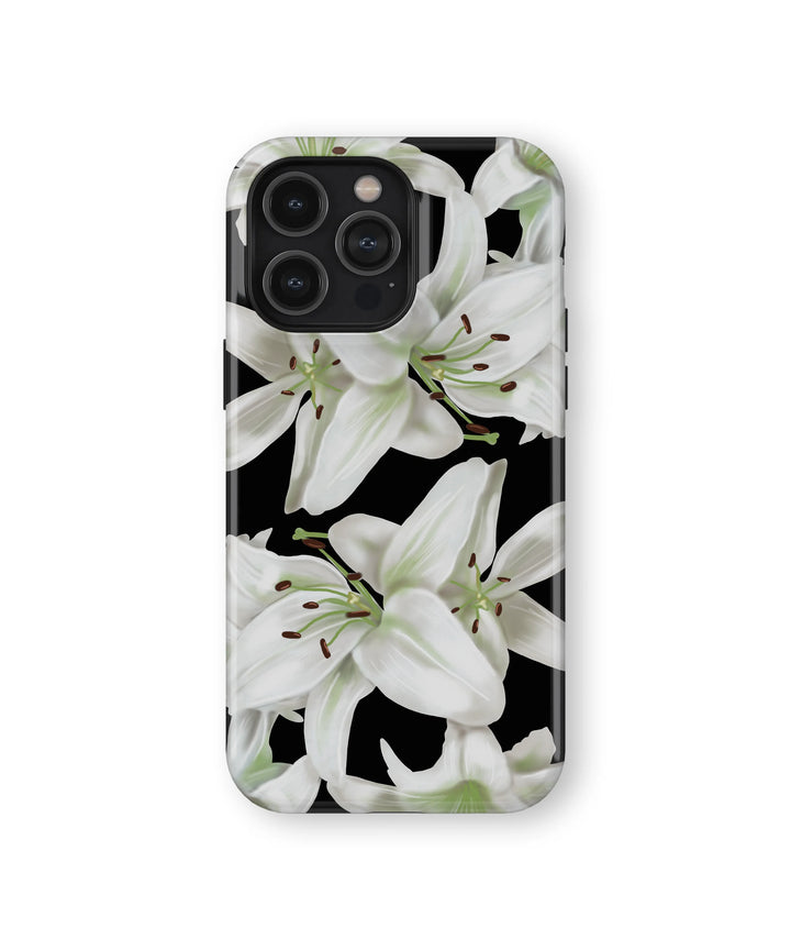WHITE LILY CHARM