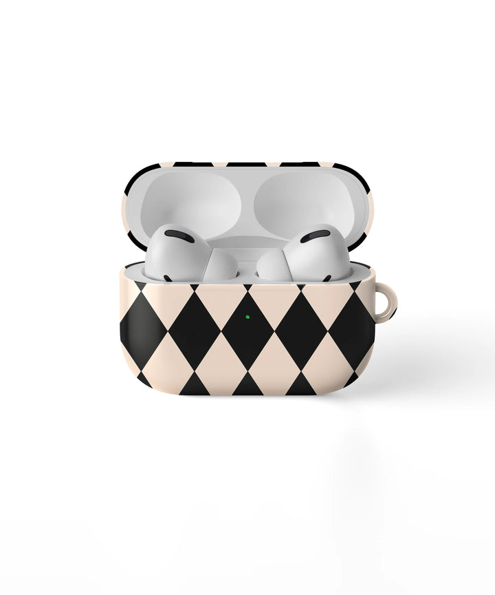 CHIC CHECKERED GEMS - AIRPOD CASE