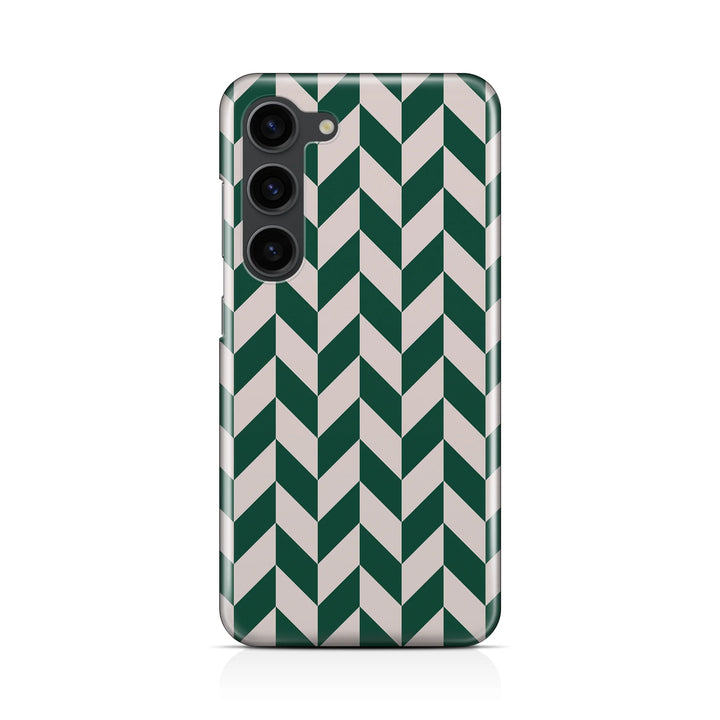 GREEN CHEVRON CHECKERS