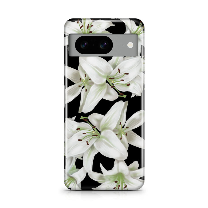 WHITE LILY CHARM