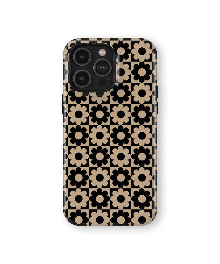 BEIGE AND BLACK BLOOM