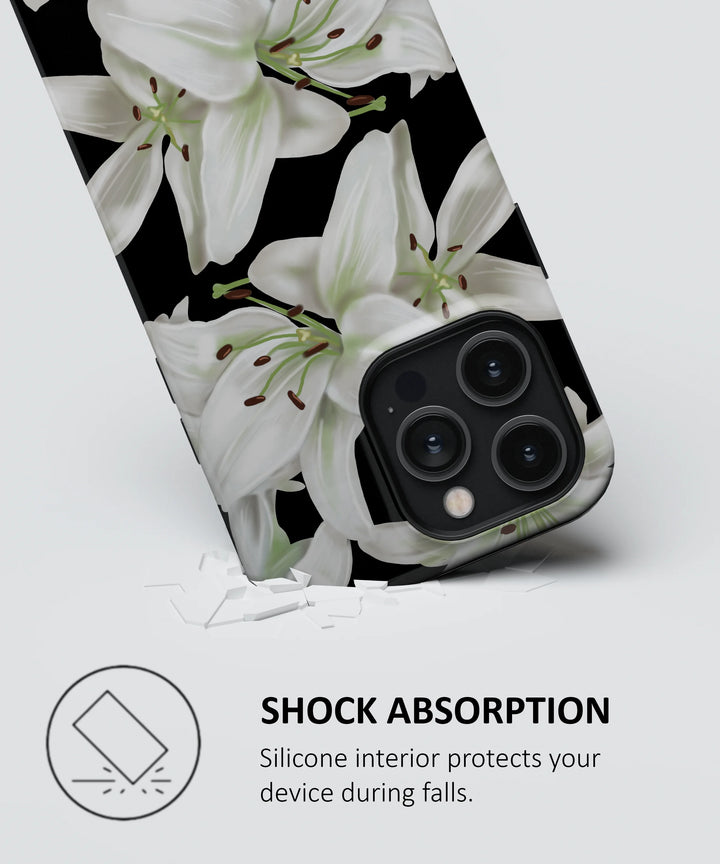 WHITE LILY CHARM