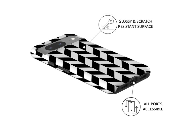 CLASSIC CHEVRON CHECKERS