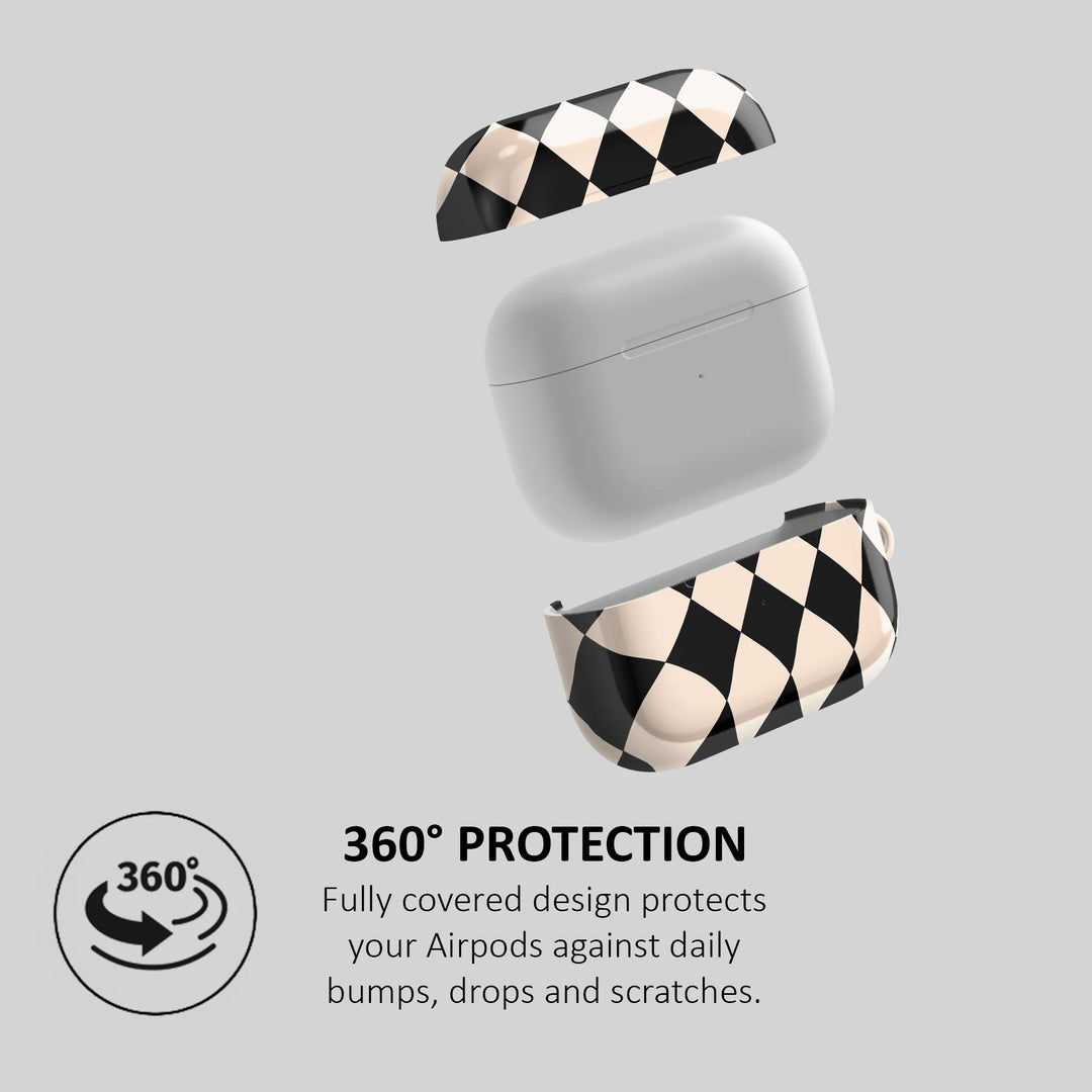 CHIC CHECKERED GEMS - AIRPOD CASE