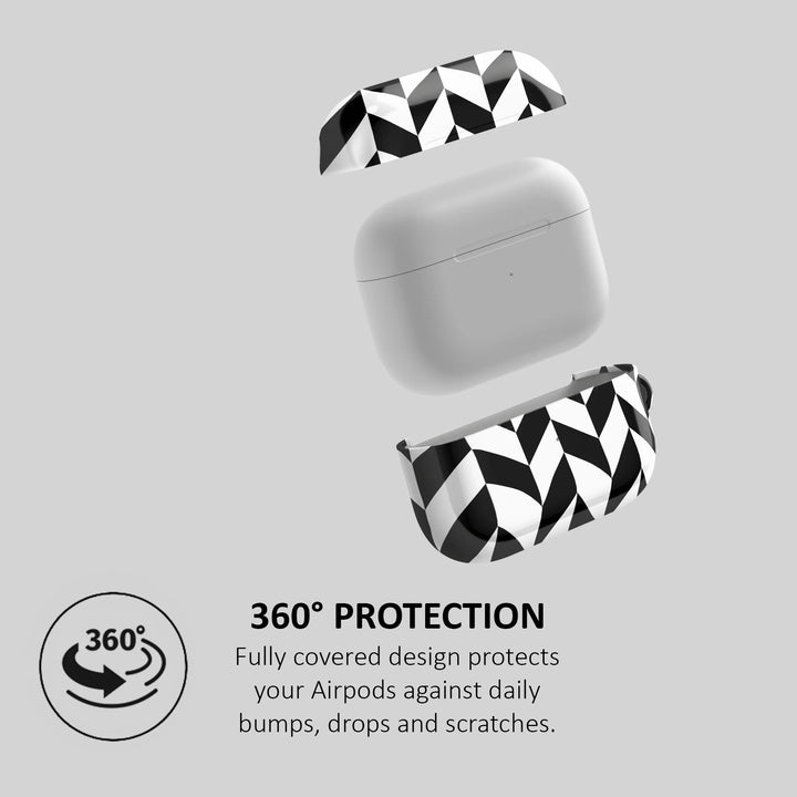 CLASSIC CHEVRON CHECKERS - AIRPOD CASE