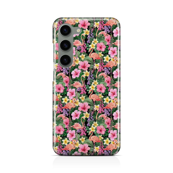 FLORAL FLAMINGO