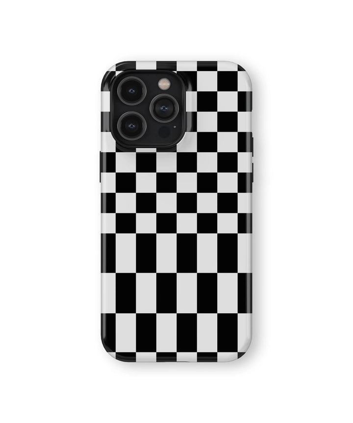 BLACK AND WHITE CHECKERS