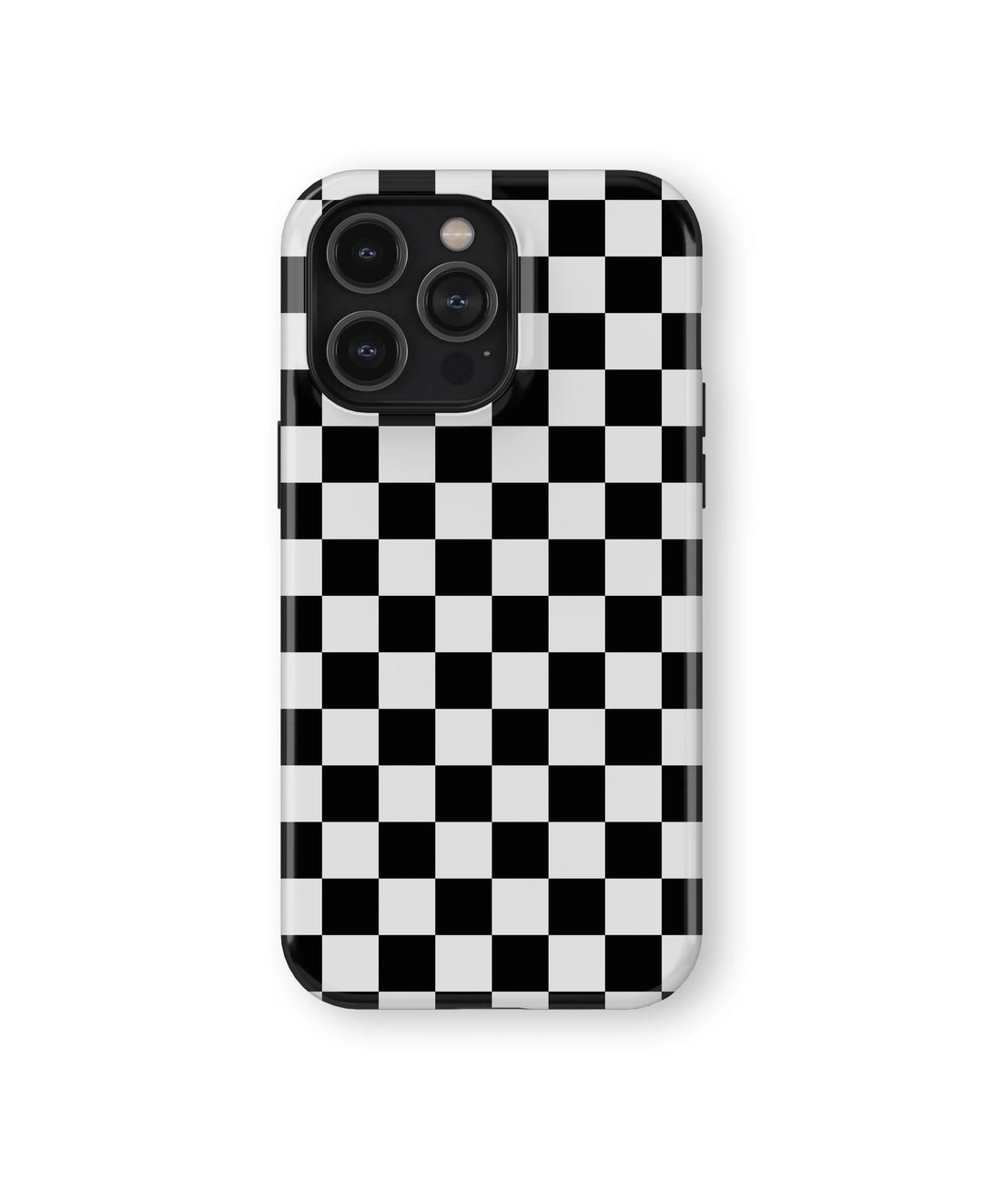 CLASSIC BLACK AND WHITE CHECKERS