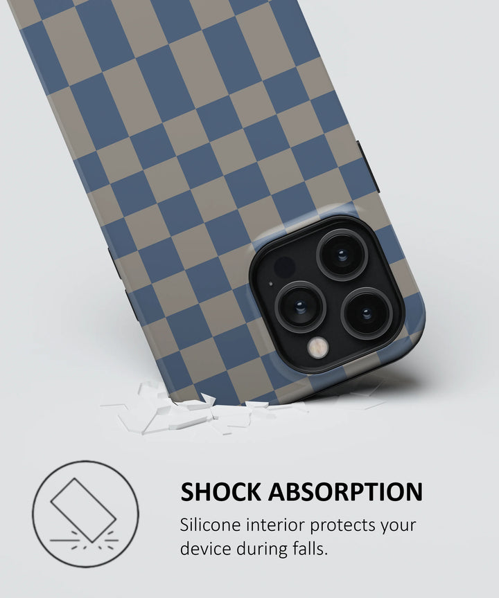 BABY BLUE CHECKERS